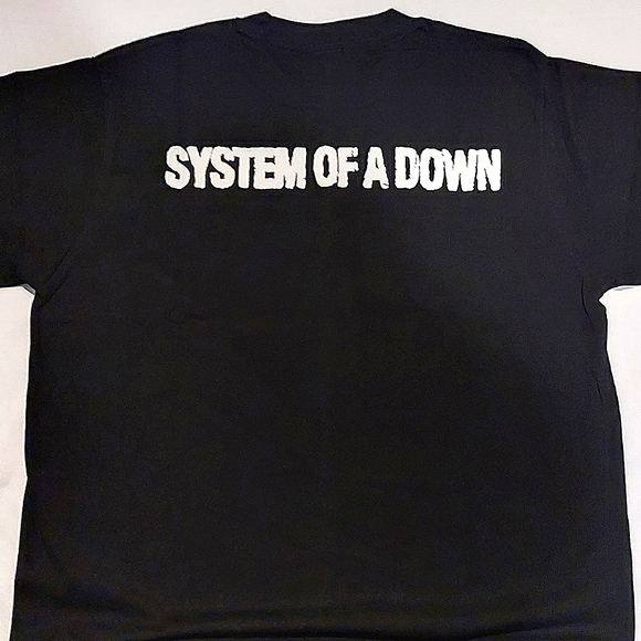 System Of A Down Men's Black Short Sleeved Band T-shirt NWOT Size L/G - Picture 6 of 7